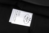 新作 プラダ コピー 横縞綴じアルファベットプリント半袖Tシャツ