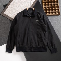 稀少 プラダ n級品 25 SS春の新三角ロゴジャケットベースボールコート