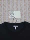 超話題! ロエベ スーパーコピー 25春夏新作ラウンドネック刺繍半袖Tシャツ