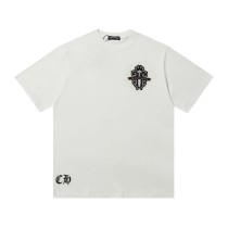 新作 クロムハーツ 偽物通販  重工業サンスクリットクロス半袖Tシャツ
