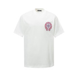 使い勝手良し クロムハーツ スーパーコピー 馬蹄彩色十字架半袖tシャツ