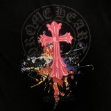 大人気 クロムハーツ コピー 2025新作刺繍グラフィティプリント半袖Tシャツ