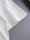稀少 プラダ 激安偽物 胸元のクラシックな立体破裂アルファベットオフセットロゴプリント半袖Tシャツ