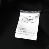 追跡付 プラダ スーパーコピー ファーロゴカジュアル丸首半袖Tシャツ