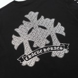 高品質 クロムハーツ 激安通販 十字架半袖Tシャツ