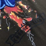 稀少 クロムハーツ スーパーコピー 2025新作刺繍グラフィティプリント半袖Tシャツ