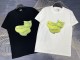 大人気 ロエベ 偽物通販 2025春夏新作プリントアルファベットロゴラウンドネック半袖Tシャツ2色
