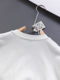 累積売上総額第１位！ロエベ 激安通販 25 ssコーナーアルファベット花卉立体刺繍アルファベット刺繍ロゴの丸首半袖