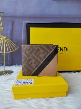 使い勝手良し フェンディ 激安偽物 短財布