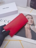 追跡付 ミュウミュウ コピーおすすめ 長財布