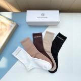 【限定】バレンシアガ コピーおすすめ 金中筒女性用靴下