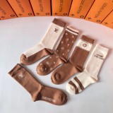 追跡付 ルイヴィトン 激安偽物 カシミヤのミドル丈スタッズソックス