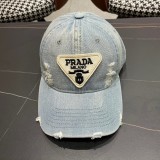稀少 プラダ 偽物通販  PRADAのカウボーイキャップ
