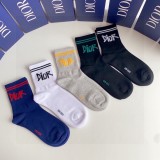 稀少 ディオール n級品 の定番ミドル丈スタッズソックス