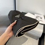 【限定】プラダ 激安偽物 のフリル漁師帽