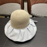 超奇跡の入荷☆ フェンディ 偽物通販  の顔を隠す黒ピーマン日焼け止め大沿漁師帽