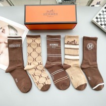 稀少 エルメス 偽物通販  定番ショートソックス