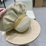 高品質 ルイヴィトン 激安偽物 春夏オーガンザ大リボン麦わら帽子サンバイザー女性折り畳みリボン優雅な旅リゾート漁師帽