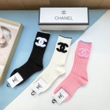 日本未入荷 シャネル n級品 の欧米の大物ミドルソックス