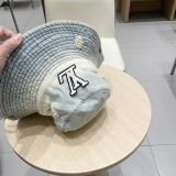超話題! ルイヴィトン 激安偽物 復古破洞登山帽子女性春夏釣り日除け韓国版個性的な百合漁師帽