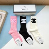 日本未入荷 シャネル n級品 の欧米の大物ミドルソックス