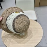 入手困難 シャネル n級品 Chanelサンバイザー麦わら帽子子供夏の草編み透かし鉢帽
