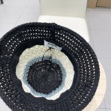 一目惚れ♪ シャネル スーパーコピー Chanelサンバイザー麦わら帽子子供夏の草編み透かし鉢帽