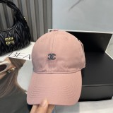 追跡付 シャネル コピーおすすめ Chanelロゴ入りシンプル刺繍野球帽