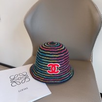 【限定】 シャネル 激安偽物 Chanelの小香風混色小桶帽漁師帽
