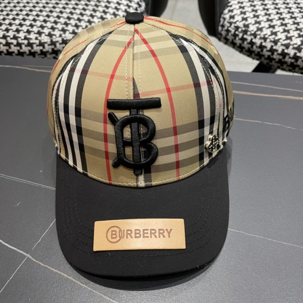 ★超人気 バーバリー 激安偽物 Burberryの2025ss野球帽