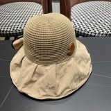稀少 モンクレール コピーおすすめ 2025新型漁師帽女春夏日よけサンバイザー大縁帽