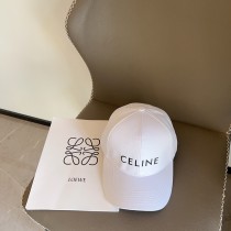 高品質  セリーヌ 激安偽物 2025新作刺繍コーナーシンクロベースボールキャップ