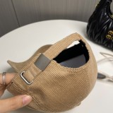 高品質 ロエベ コピー 2025新型コーデュロイ大型野球帽