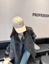 ★超人気 セリーヌ コピーおすすめ 2025新作刺繍コーナーシンクロベースボールキャップ