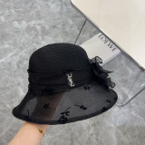 累積売上総額第１位！ YSLイヴサンローラン n級品 オーガンザリゾート風バケットハット