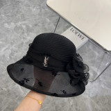 累積売上総額第１位！ YSLイヴサンローラン n級品 オーガンザリゾート風バケットハット