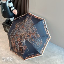 入手困難 エルメス 偽物通販  Hermes の折り畳み式晴雨傘