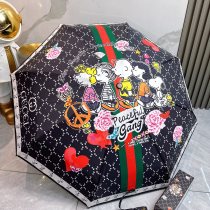 使い勝手良し グッチ 激安通販 Gucci 三つ折り日焼け止め傘