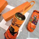 大人気 エルメス n級品 Hermes の折り畳み式晴雨傘