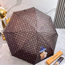 追跡付 ルイヴィトン 激安偽物 Louis Vuitton 三つ折り日焼け止め傘