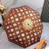 累積売上総額第１位！ルイヴィトン 激安通販 Louis Vuitton 三つ折り日焼け止め傘