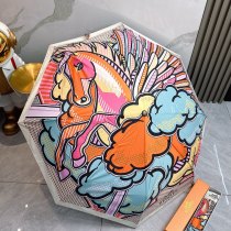 日本未入荷 エルメス 偽物通販  Hermes の折り畳み式晴雨傘