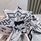 入手困難 シャネル n級品 Chanel リボン夏の新作全自動折りたたみ晴雨傘