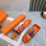 大人気 エルメス n級品 Hermes の折り畳み式晴雨傘