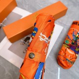大人気 エルメス n級品 Hermes の折り畳み式晴雨傘