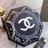 一目惚れ♪ シャネル スーパーコピー CHANEL リボン 夏の新作全自動折りたたみ晴雨傘