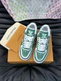 超奇跡の入荷☆ ルイヴィトン 偽物通販  L.v x off-white x Nikeの3者が名フラッシュドリル版カジュアルスニーカー