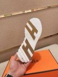★超人気 エルメス スーパーコピー 新型のメンズストラップ付きカジュアルスニーカー