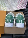 超奇跡の入荷☆ ルイヴィトン 偽物通販  L.v x off-white x Nikeの3者が名フラッシュドリル版カジュアルスニーカー