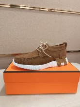 ★超人気 エルメス スーパーコピー 新型のメンズストラップ付きカジュアルスニーカー
